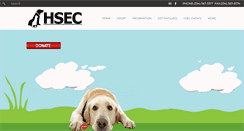 Desktop Screenshot of elmorehumane.org